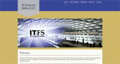 Desktop Screenshot of itfederalsales.com